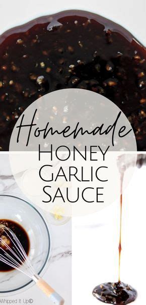 Honey Garlic Sauce Artofit