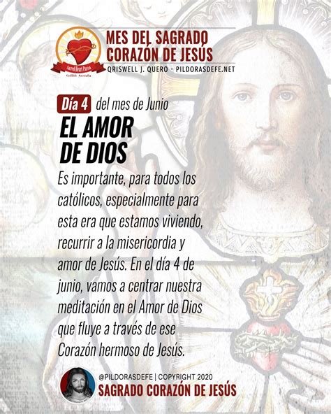 Oración para el DÍA 4 de junio del Sagrado Corazón de Jesús | Oracion sagrado corazon, Sagrado ...