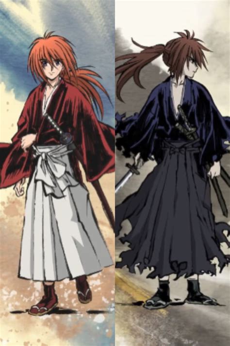 Kenshin Y Kaoru Kenshin Anime Samurai Warrior King Obey Me Bleach