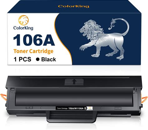 GPC IMAGE Kompatible für HP 106A Toner W1106A Schwarz für Laser 107w