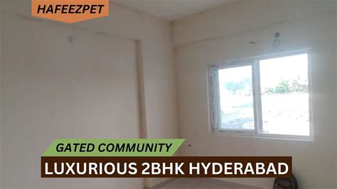 Luxurious 2bhk Flats For Sale In Hafeezpet Hyderabad📞8100293325 Gated