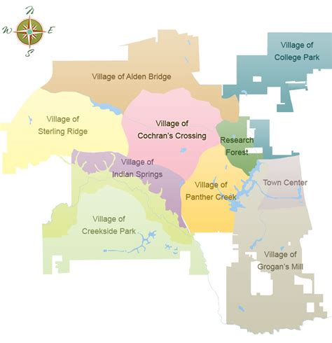 Clickable Map | The Woodlands Township, TX