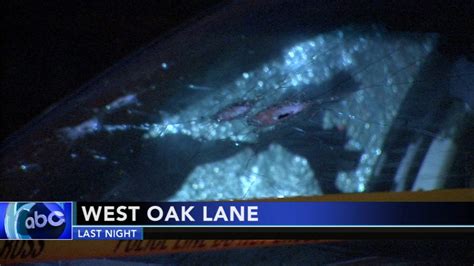 2 Men Shot While Sitting In Car In West Oak Lane Section Of