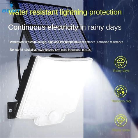 Solar Light Outdoor 11400Lumen Super Bright Motion Sensor Solar Strong