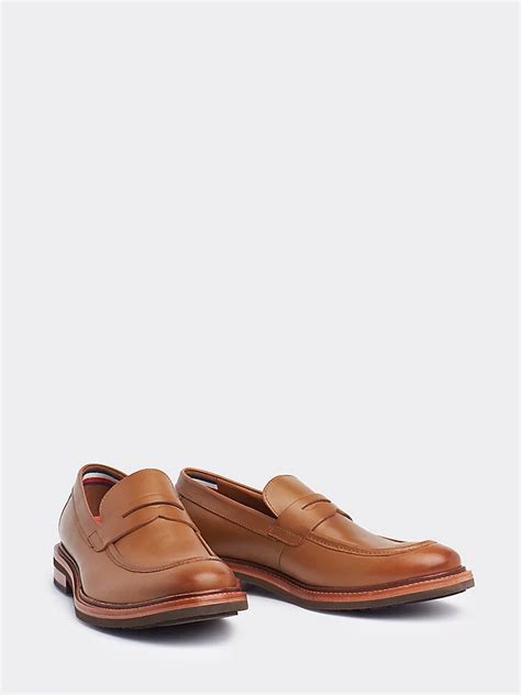 Smooth Leather Loafers Brown Tommy Hilfiger