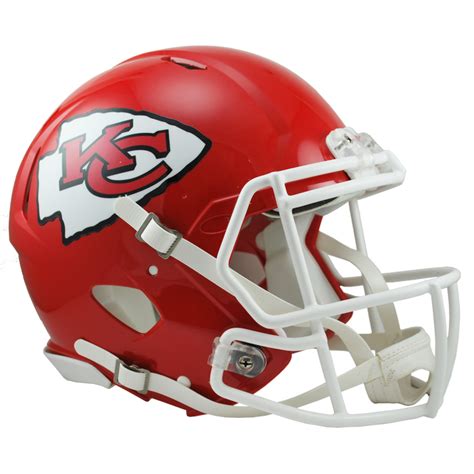 Kansas City Chiefs Authentic Full Size Speed Helmet — Game Day Treasures