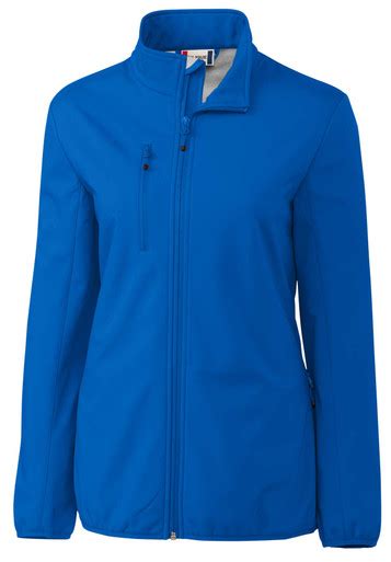 Clique Trail Stretch Softshell Womens Custom Full Zip Jacket Sports