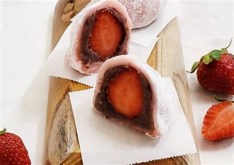 Resep Ichigo Daifuku Strawberry Mochi Oleh Ricke Cookpad