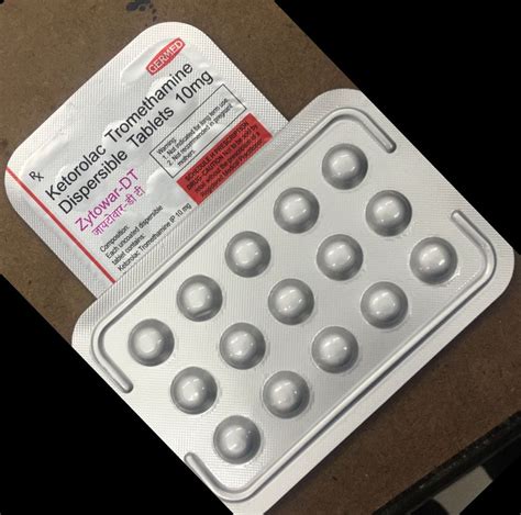 Ketoford Ketorolac Tromethamine 10 Mg Tablets Non Prescription