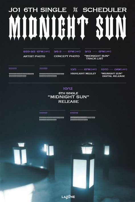 JO1情報更新 on Twitter RT official jo1 6TH SINGLE SCHEDULE 2022 10 12