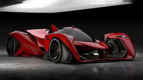 The Ferrari F413 is a single-seat electric hypercar concept with an ...