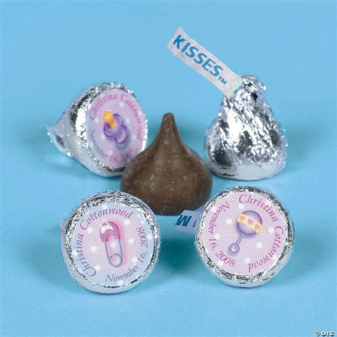 Personalized Hershey's® Kisses® Baby Girl Chocolate Candy - Discontinued