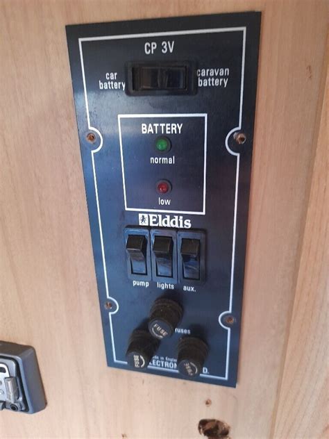 Elddis Cp 3v Control Panel In Lichfield Staffordshire Gumtree