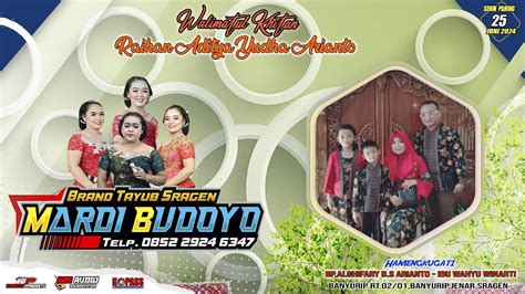 Live Tayub Krwt MARDI BUDOYO ARS Audio 5 KP Pro Khitanan