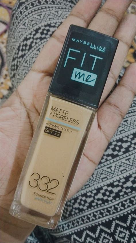 Maybelline New York Fit Me Matteporeless Liquid Foundation 16h Oil Control Spf22 Reviews Online