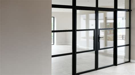 Steel Look Industrial Style Bi Folding Doors GFD Homes