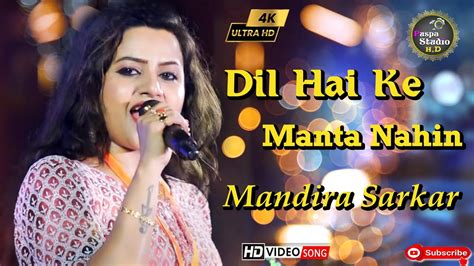 Dil Hai Ke Manta Nahin Love Song Kumar Sanu Cover By Mandira