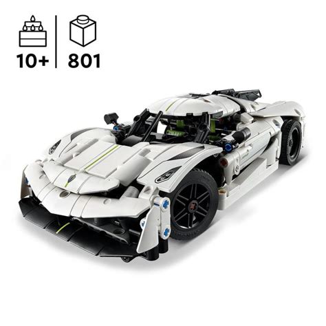 First Look At Lego Technic Koenigsegg Jesko In White