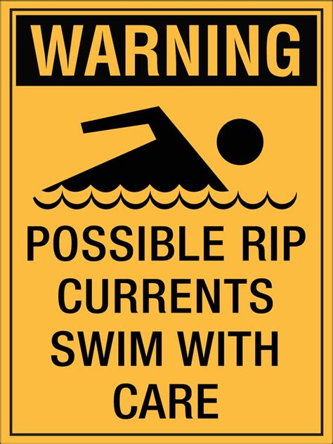 Life Saving Signs – tagged "Dangerous rip signs" – New Signs