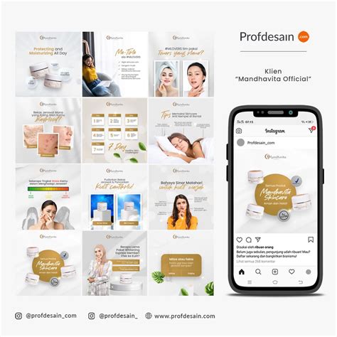Jasa Desain Feed Instagram Murah Profesional [social Media Management