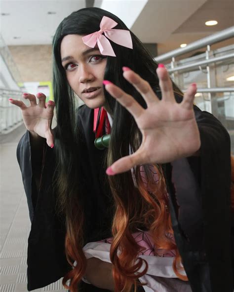 Fã brasileira de Demon Slayer fez um lindo cosplay da Nezuko Kamado