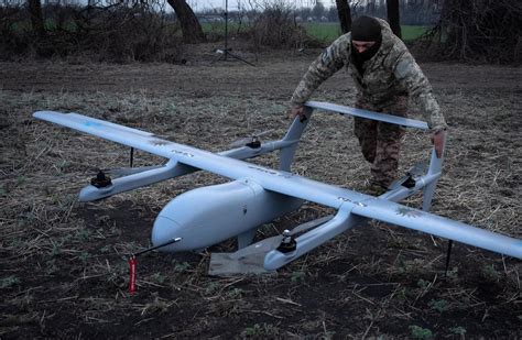 Ukraine F Ngt Russische Drohne Mit Propeller Schulflugzeug Ab