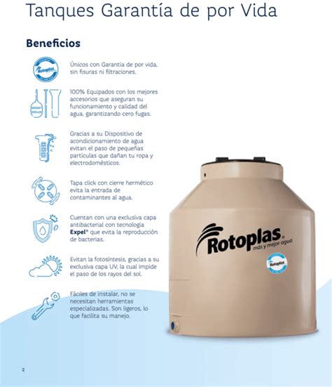 Tanque De Agua Rotoplas 2750 Lts