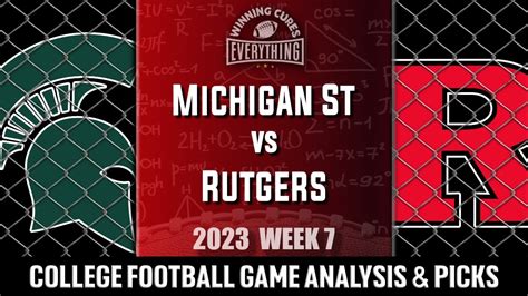 Michigan State Vs Rutgers Picks And Prediction Against The Spread 2023