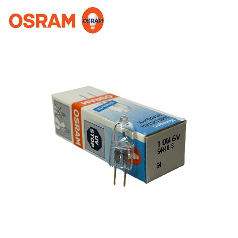 Osram 64410s 6v 10w G4 Starlite Longlife Halogen Bulb Made In Germany Shopee Malaysia