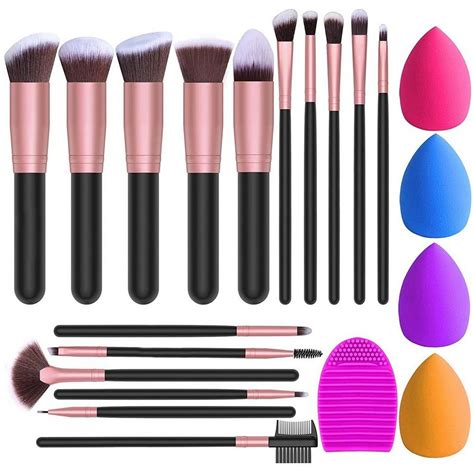 Iceagle Kosmetikpinsel Set Make Up Pinsel 16 Pcs Professionelle Makeup Pinselset Premium