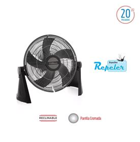 Turbo Ventilador 18 Liliana Vtf1816 3 Veloc 75 Watts Cosmo Cocina