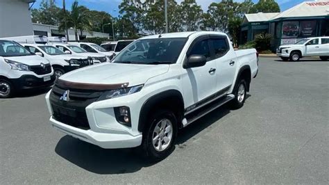 Used White Mitsubishi Triton Glx Utility Dual Cabfor Sale In