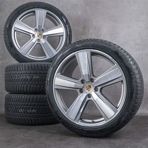 Original Porsche Cayenne Rims Inch Winter Tires Winter Wheels New