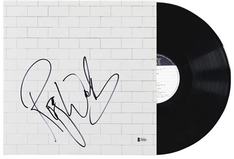 Roger Waters Signed Pink Floyd The Wall Vinyl Record Album Cover