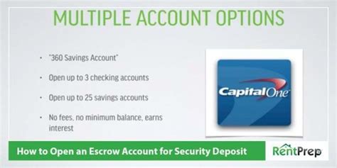 How To Open An Escrow Account For Security Deposit Rentprep