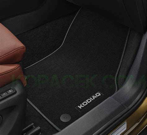 Kodiaq II Floor Mats STANDARD Original Skoda Auto A S RHD