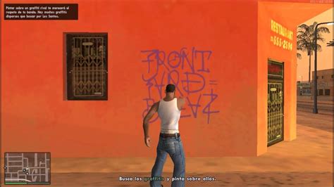 Gta San Andreas Misión 3 Tagging Up Turf Youtube