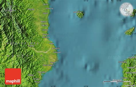 Satellite Map of Bongabong