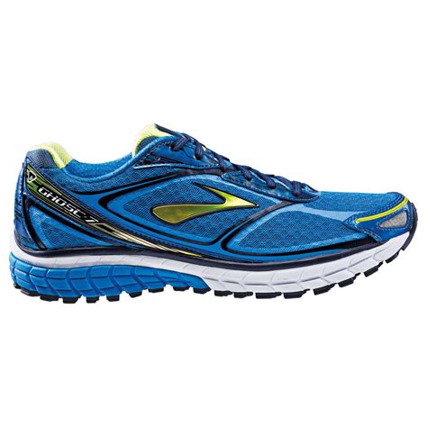 Brooks Mens Ghost Running Shoes Electric Blue Lime Tennisnuts