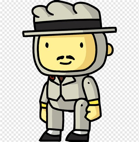 Scribblenauts Hombre Con Traje Juegos Scribblenauts Png Pngwing