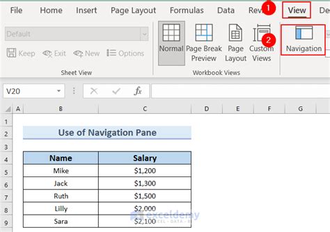 How To Navigate Between Sheets In Excel 10 Easy Methods