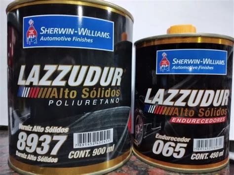 Laca Autos 8937 Alto Solido Sherwin 1 Lt Catalizador Envío gratis