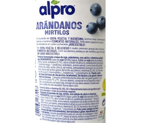 YOGUR SOJA ARÁNDANOS ALPRO 400 GR