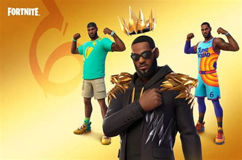 Quais são as novas skins de LeBron James no Fortnite CCM