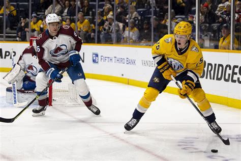 Colorado Avalanche Colorado Avalanche Vs Nashville Predators Game