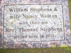 William Stephens 1783 1850 Find A Grave Memorial