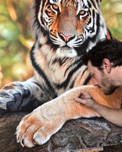 Hyperrealistic Paintings Capture The Stunning Beauty Of Wild Animals