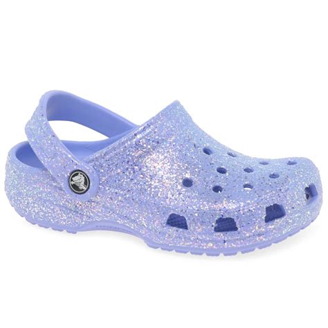 Crocs Classic Glitter Clog Girls Sandals Charles Clinkard