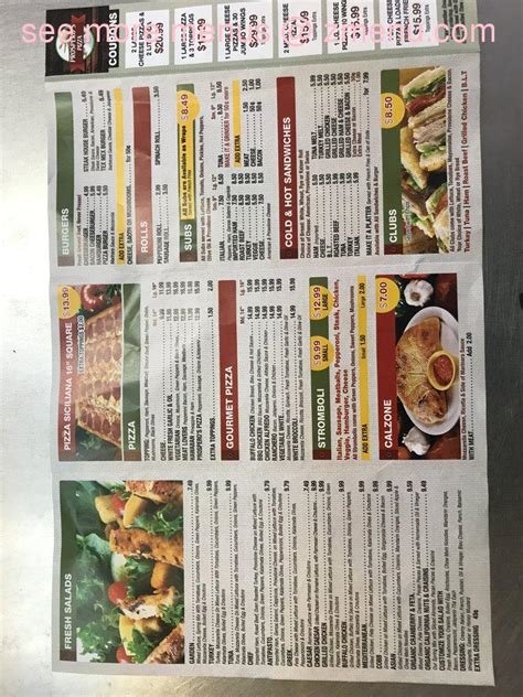 Menu At Lorenzos Pizza Pizzeria New Castle