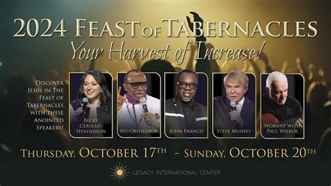 Feast Of Tabernacles Celebration Morris Cerullo World Evangelism